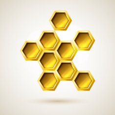 Golden hexagon geometric object