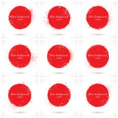 Grunge vector retro background N4