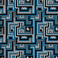 Seamless Maze Pattern N5