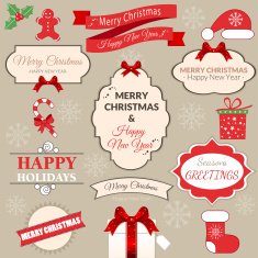 Christmas labels N30