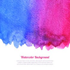 Watercolor pink abstract background N4