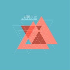 Abstract background with triangles N55