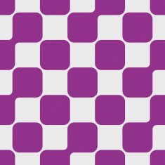 Seamless abstract geometric pattern on white paper