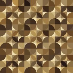 Geometric seamless wooden parquet floor pattern