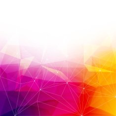 Colorful abstract crystal background N14