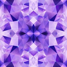 Violet crystal vector abstract seamless pattern