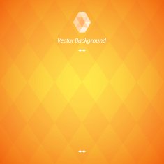 Orange Abstract Geometrical Background N2