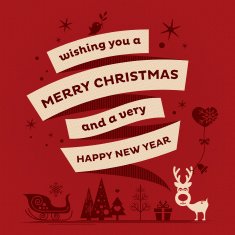christmas card N293