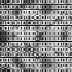 abstract black and white hexagon pattern background N5