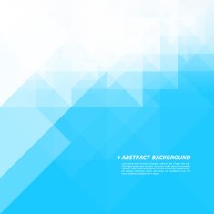 Abstract Geometric Blue And White Background N3