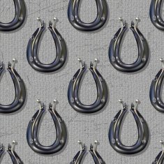 Horse Collar Pattern On Textured Background N2