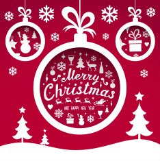 Christmas and New Year's Greeting Card N13