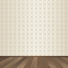 Vintage wall wallpaper wooden flooring vector illustration N2