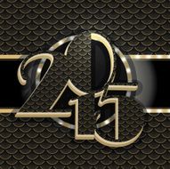 Art Deco style New Years 2015