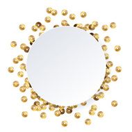 Scattered sequins glowing backgound N4