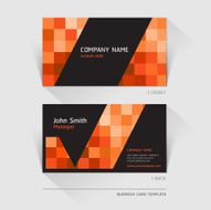 Business card abstract background N5
