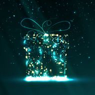 Circuit board background christmas gift N9