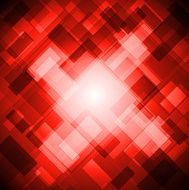 Bright red squares design N2