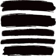 Grunge paint strokes