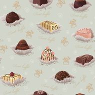 Background with chocolate candies N2