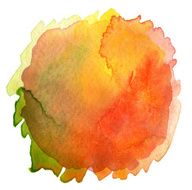 Abstract watercolor hand painted background N99
