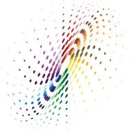 Halftone dots color abstract background N2
