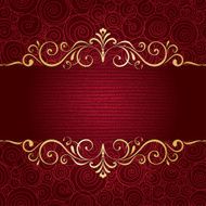 ornate banner N4