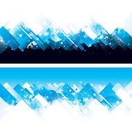 Abstract winter backgrounds
