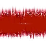 Red waves tape background with magic lights