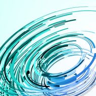 Futuristic abstract shape illustration N21