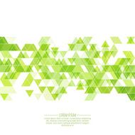 Creative abstract triangle pattern N62