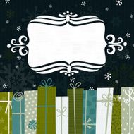 Gifts with banner
