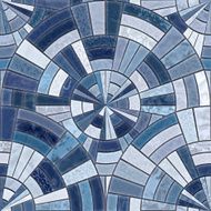 Radial mosaic tiles Seamless Textures