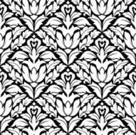 Vintage floral seamless N4