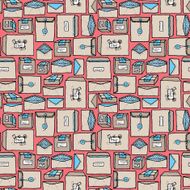 Seamless post and mail pattern