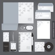 Stationery template design N11