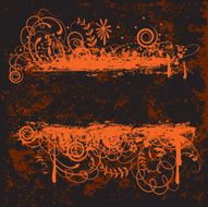 Orange grunge N2