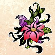 Flower Illustration N14