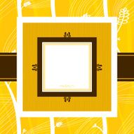 Yellow Square Frame N2