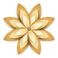 Flower origami recycled paper craft N5