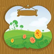 Vector Easter card N2