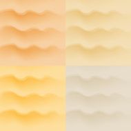 Set of sand patterns