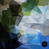 Abstract geometrical triangular background