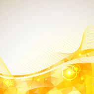 Abstract triangles lines pattern yellow frame