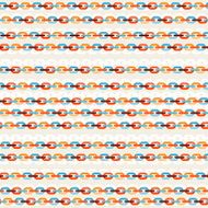 Seamless background with colored chains N2