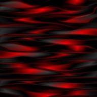 Dark blurred waves design