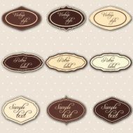 vintage labels N58