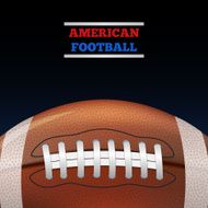American Football Vector N4