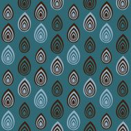 Abstract Traditional African Ornament Seamless vector pattern N5
