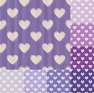 seamless heart symbol canvas textured background N2
